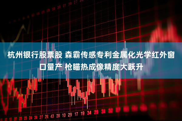 杭州银行股票股 森霸传感专利金属化光学红外窗口量产 枪瞄热成像精度大跃升
